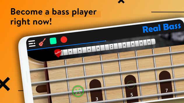 REAL BASS: Electric bass guitar screenshot 3