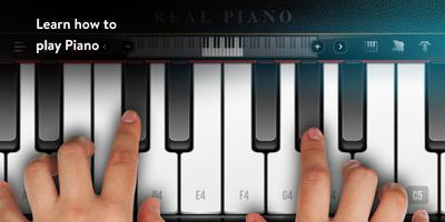 Real Piano plakat