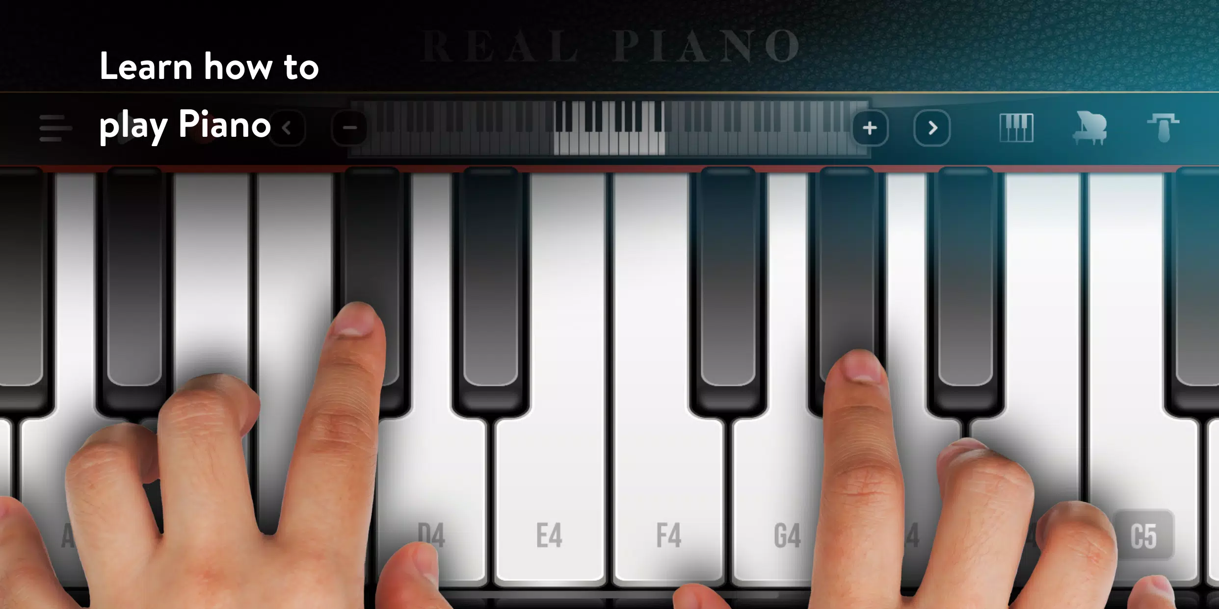 Real Piano APK للاندرويد تنزيل