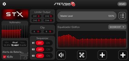 STETSOM STX DSP ポスター