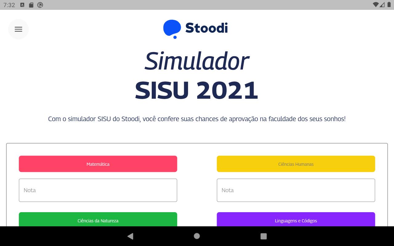 SIMULADOR SISU: descubra as suas chances de aprovação!