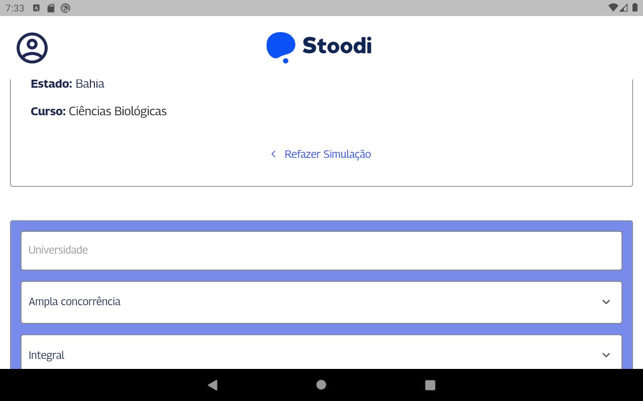 Stoodi - Com o Simulador Sisu do Stoodi, você confere suas