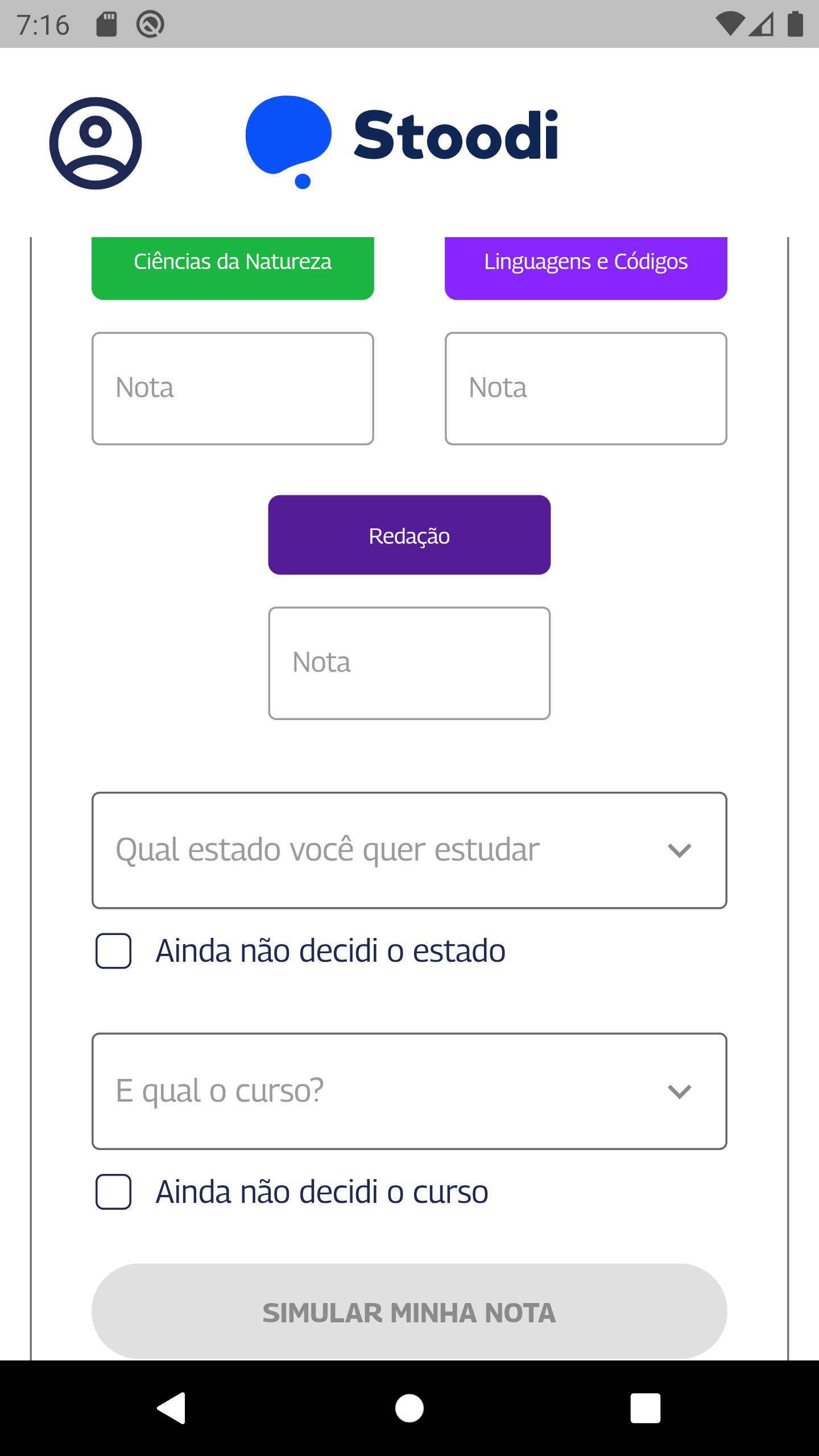 Simulador Sisu 2022 - simular nota de corte dos cursos