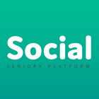 Senior X Social icône