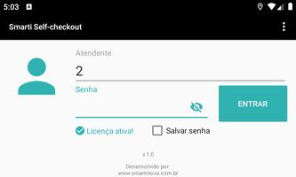 Smarti Self-checkout Plakat