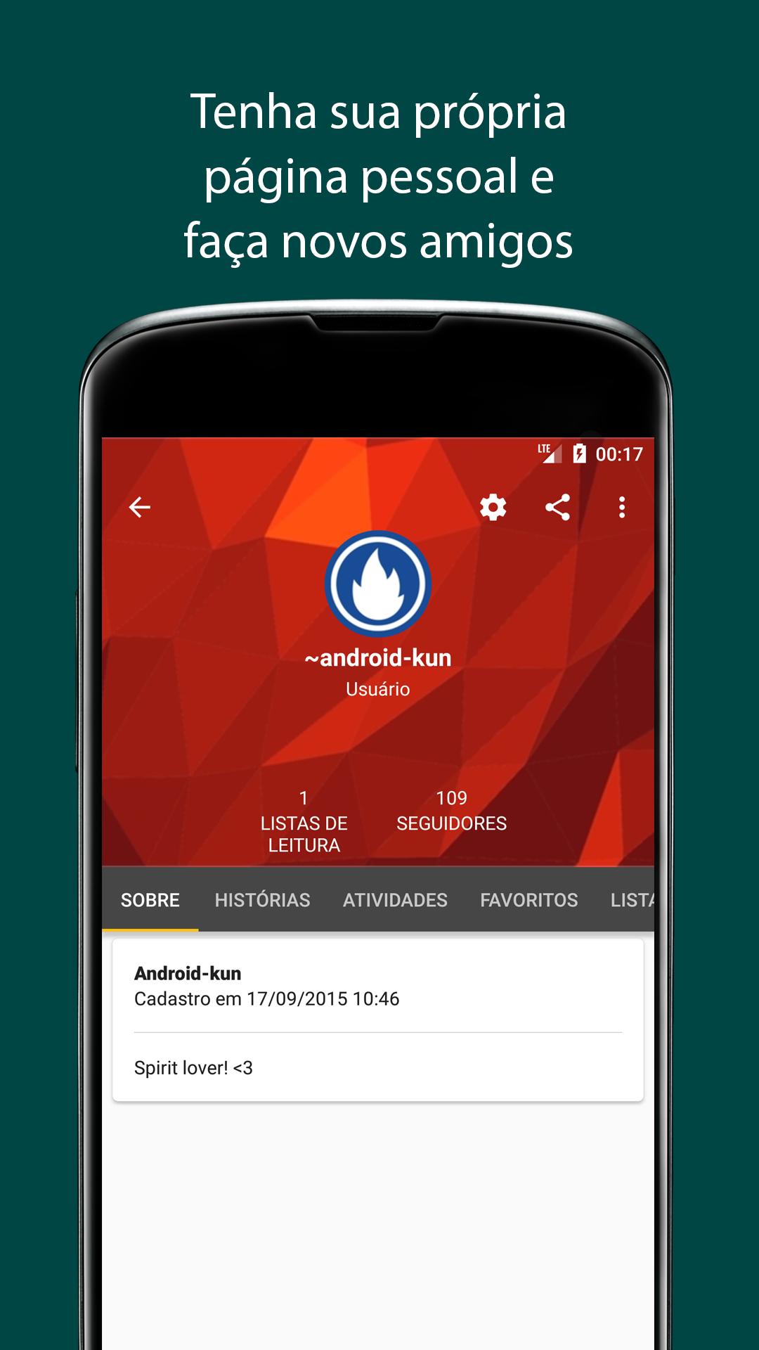 Livros Gratuitos - Spirit Fanfics e Histórias para Android