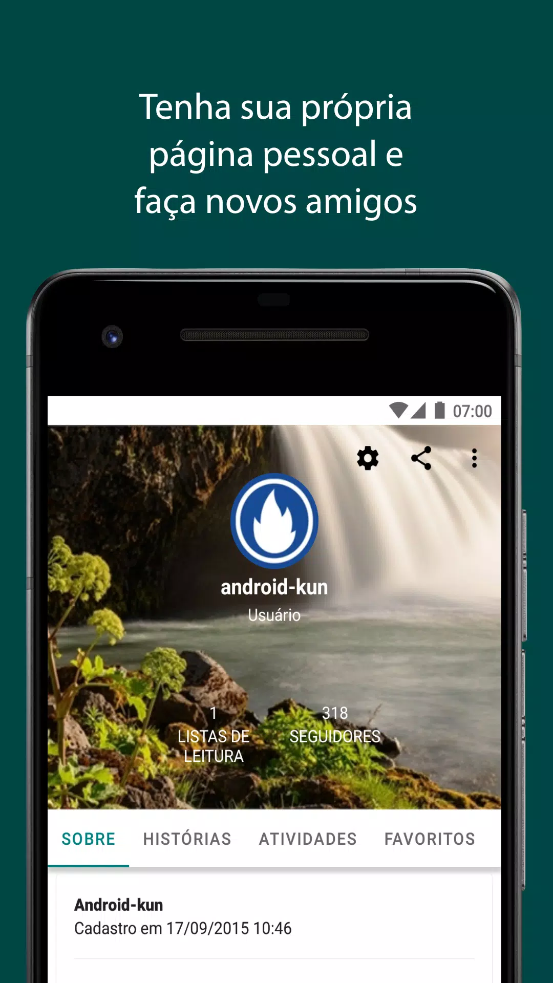Download do APK de Spirit Fanfics para Android