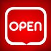 APP OPEN Zeichen