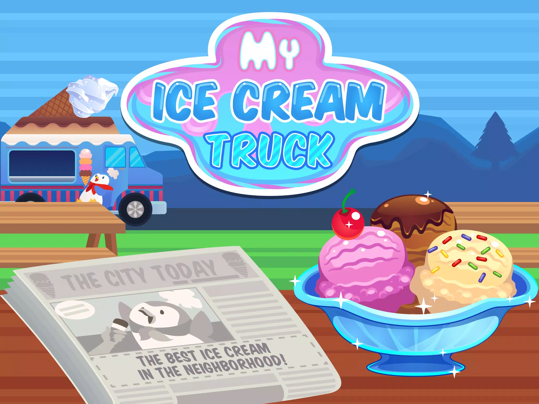 Download do APK de sobremesa verão rolo sorvete para Android