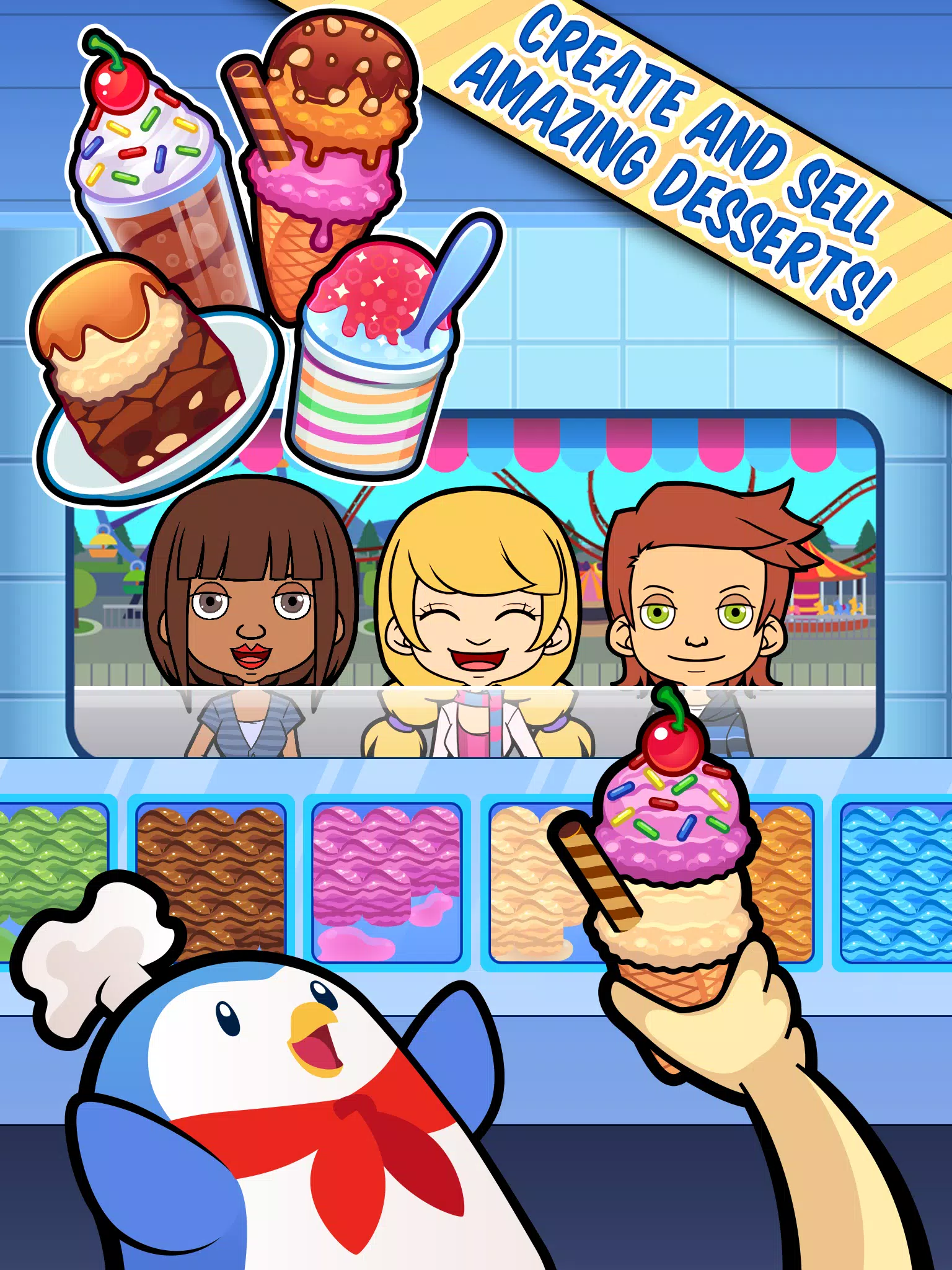 My Ice Cream Maker - Frozen Dessert Making Game - APK Download for