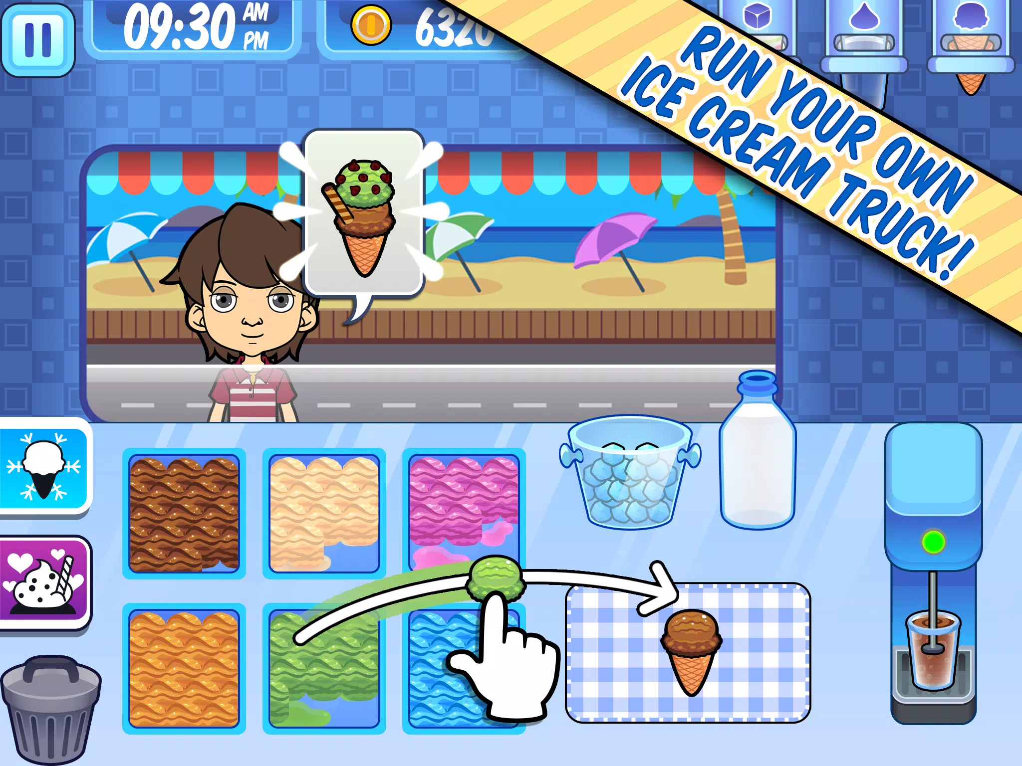 My Ice Cream Truck - Shop Management Game for iPhone and Android 