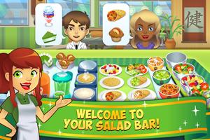 Poster My Salad Bar: Veggie Food Game