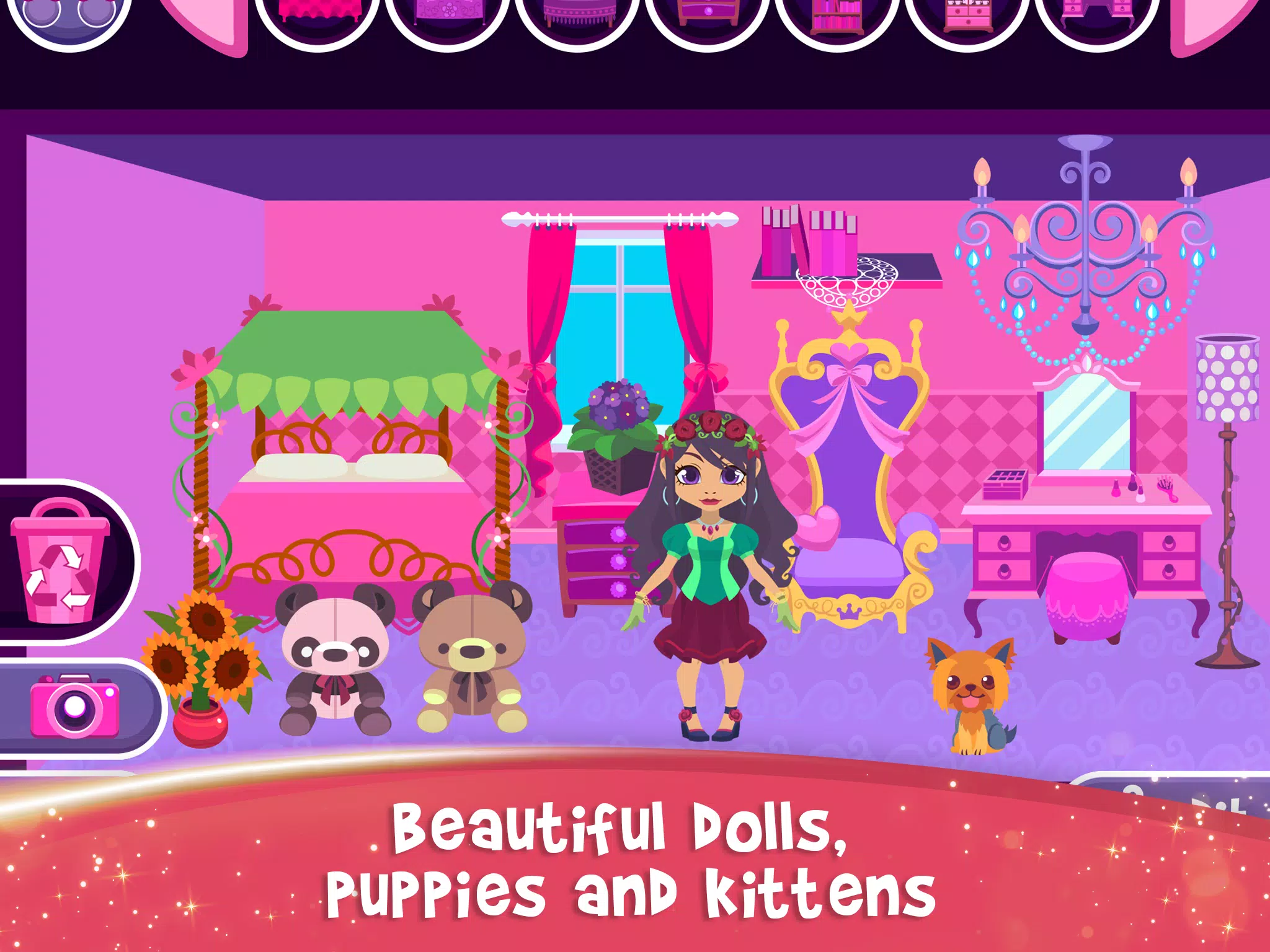 My Princess Castle - Doll House Game for iPhone and Android 