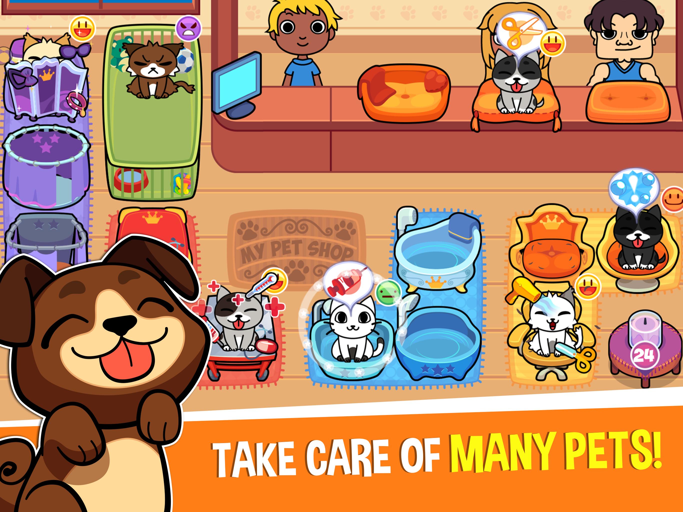 My Virtual Pet Shop Cute Animal Care Game for Android