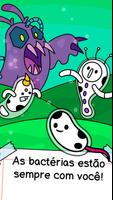 Bacteria Evolution: Idle Merge Cartaz