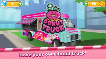 Boston Donut Truck 海报
