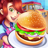 Burger Truck Chicago Food Game آئیکن