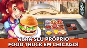 Burger Truck Chicago Food Game Cartaz