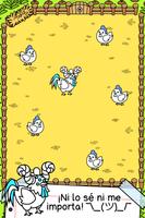 Clicker Evolution: Pollos Game captura de pantalla 1