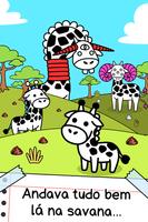 Giraffe Evolution Cartaz