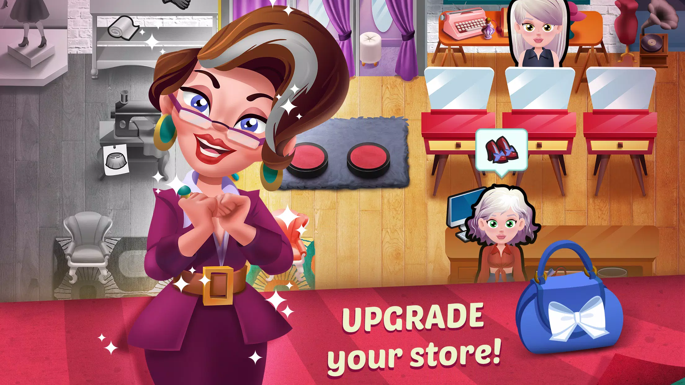 Retro Style Dash: Fashion Shop