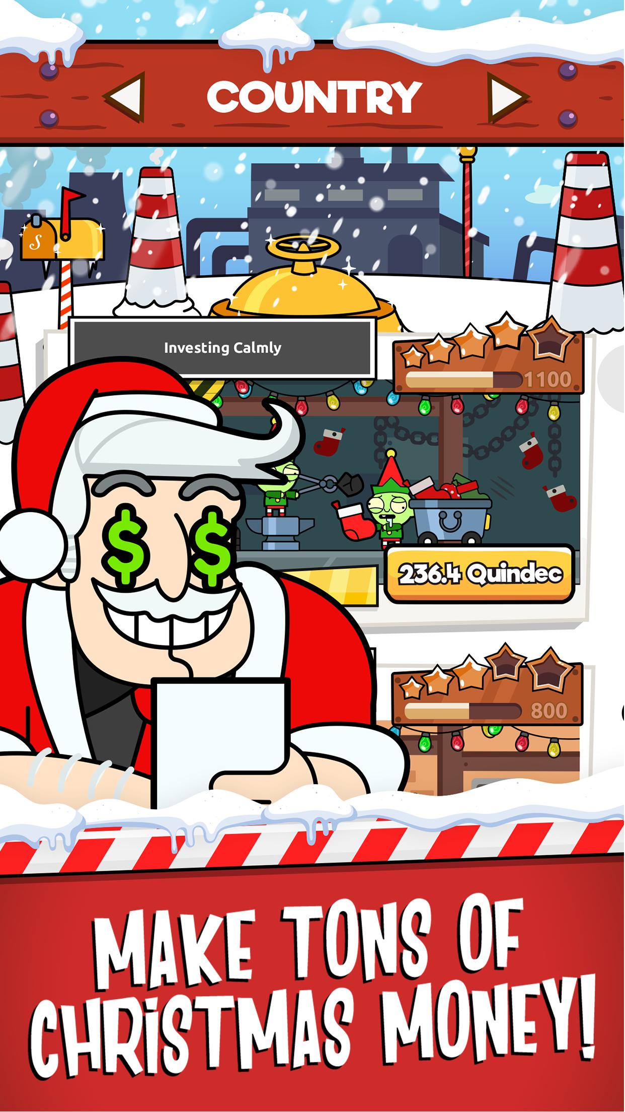 Santas Capitalist Factory Idle Xmas Tycoon For Android - christmas tycoon roblox