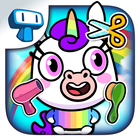 آیکون‌ My Unicorn Virtual Pet - Cute Animal Care Game