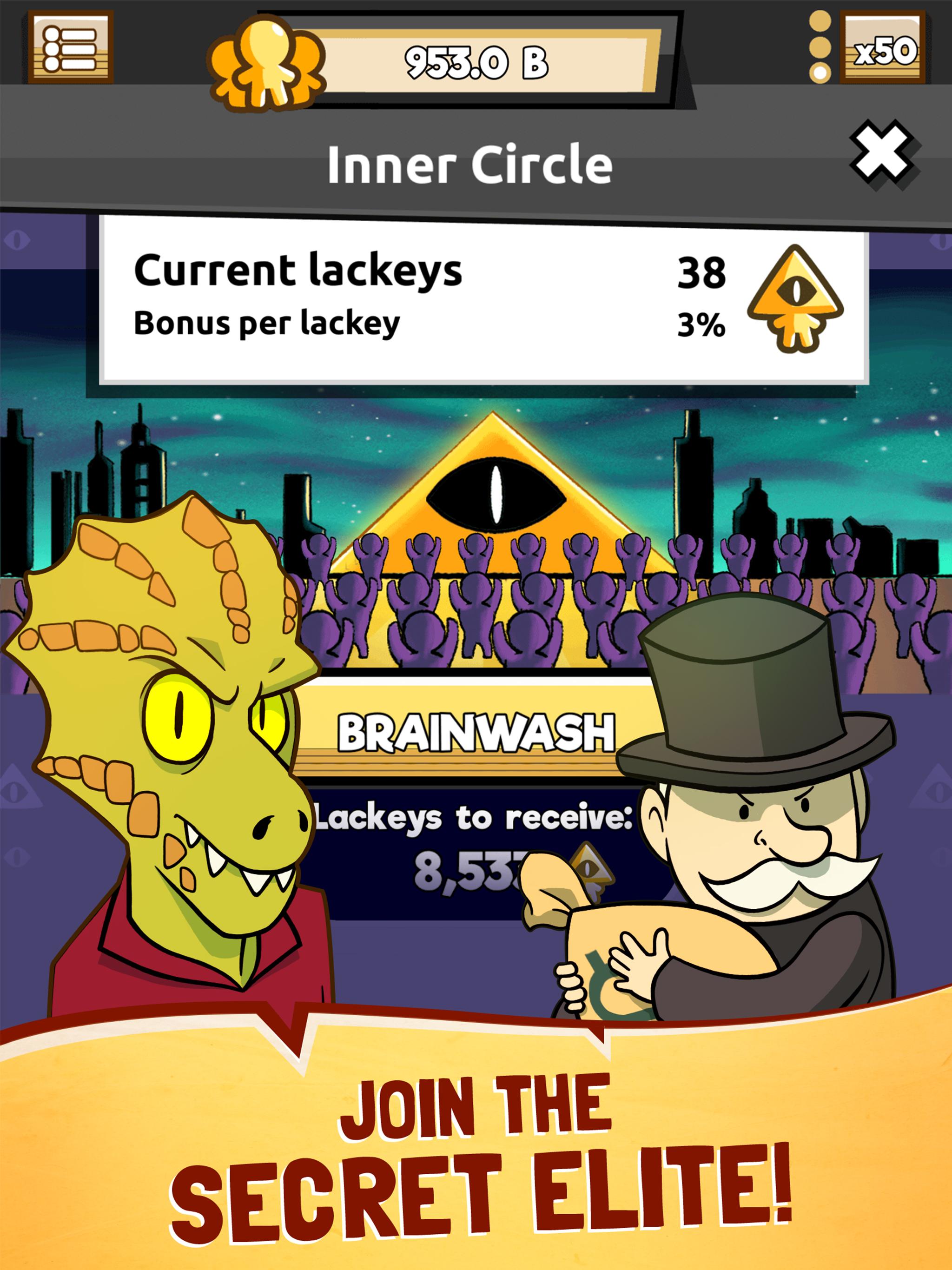 We Are Illuminati Conspiracy Simulator Clicker For Android Apk Download - the rich and elite of case clicker roblox