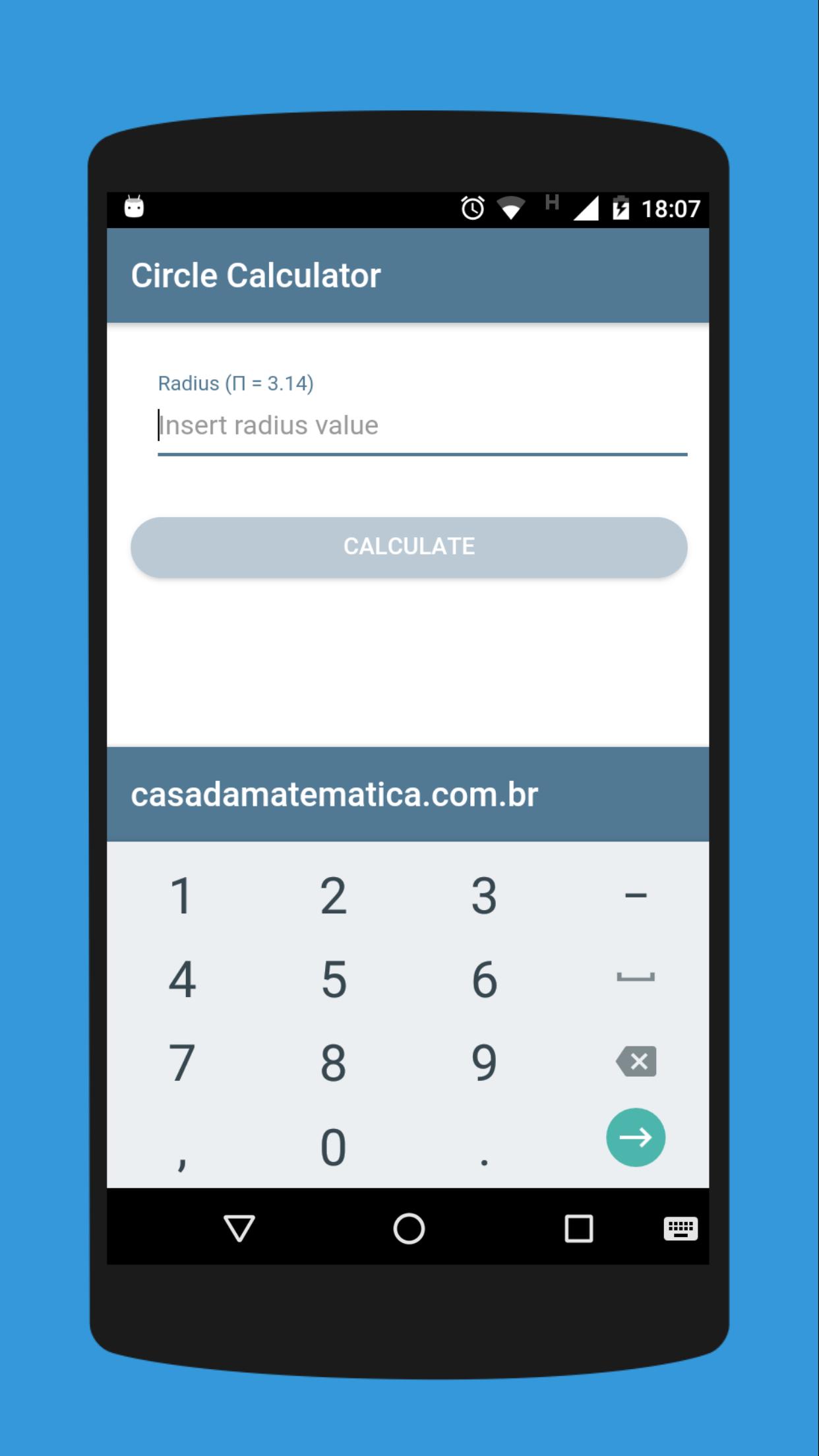 APK Rumus Kalkulator Lingkaran untuk Muat Turun Android