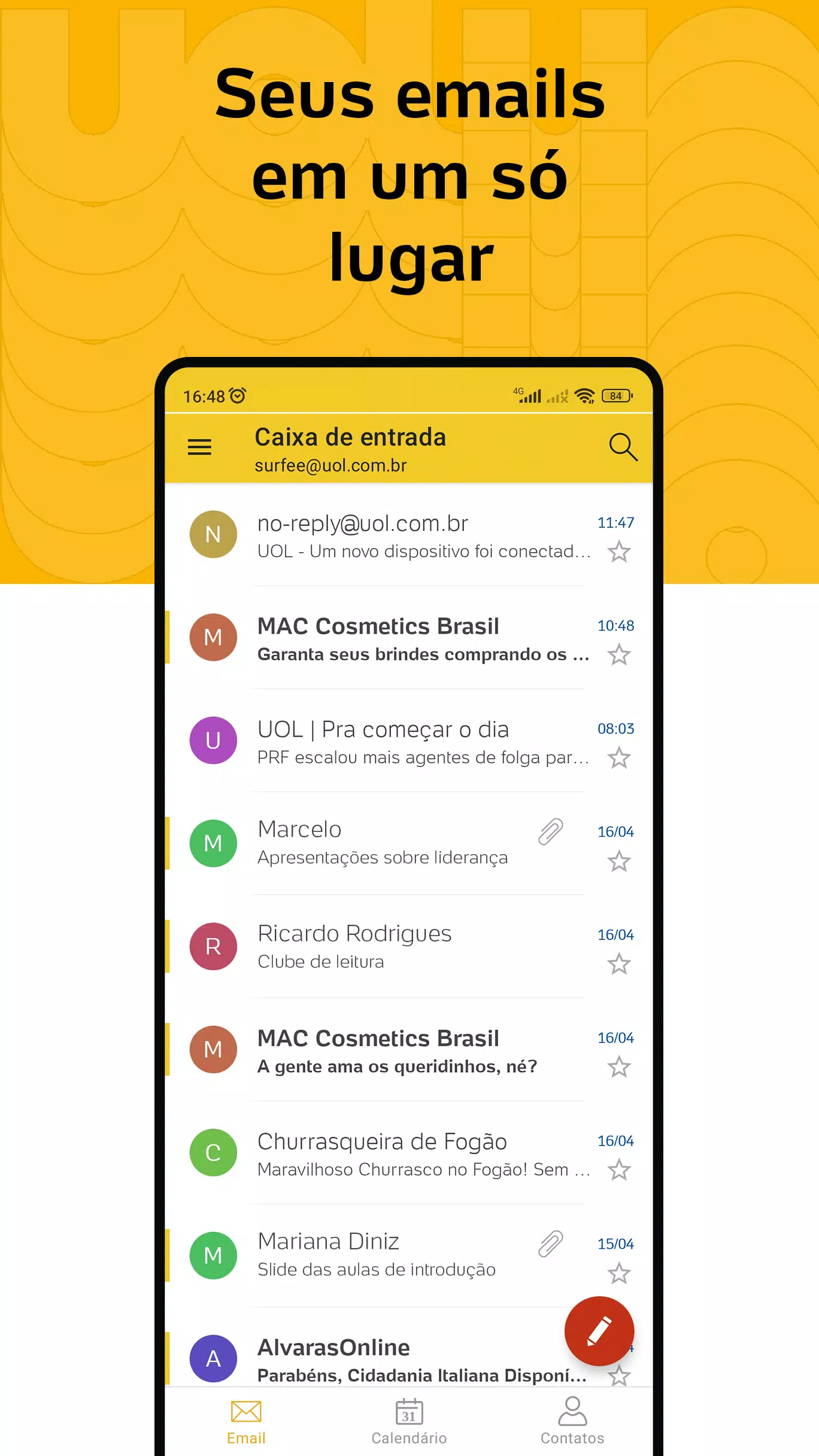 UOL Mail na App Store