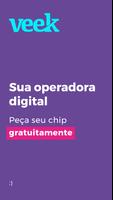 VEEK | Operadora digital, sem planos e contratos Affiche