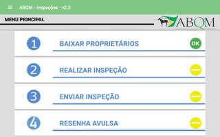 Aplicativo de Inspeções ABQM screenshot 1