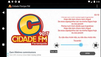 Rádio Cidade Floripa FM Ekran Görüntüsü 2