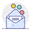 Teste SMTP (SMTP test) simgesi