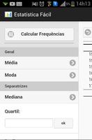 برنامه‌نما Estatística Fácil عکس از صفحه