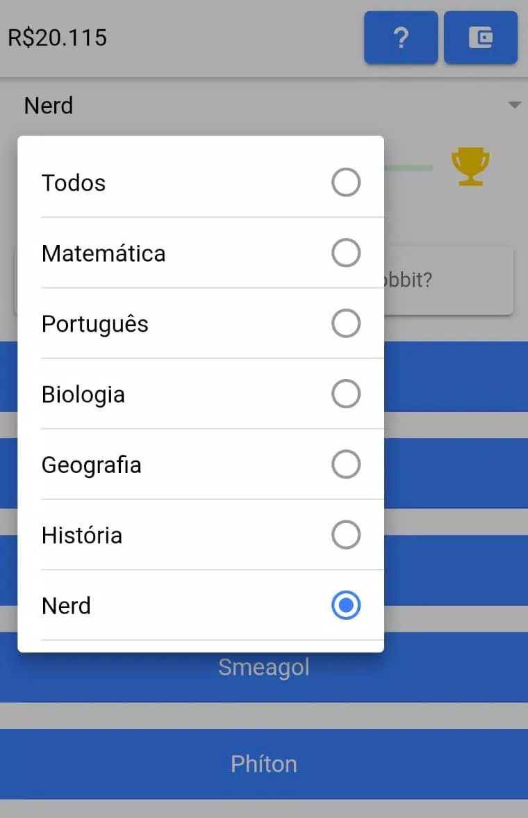 Quiz de História e Geografia