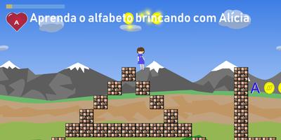 Alícia em Busca do Alfabeto/Alfabetização Infantil poster