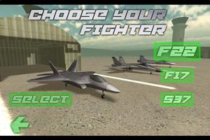 Poster F22 Fighter Desert Storm-Armv6