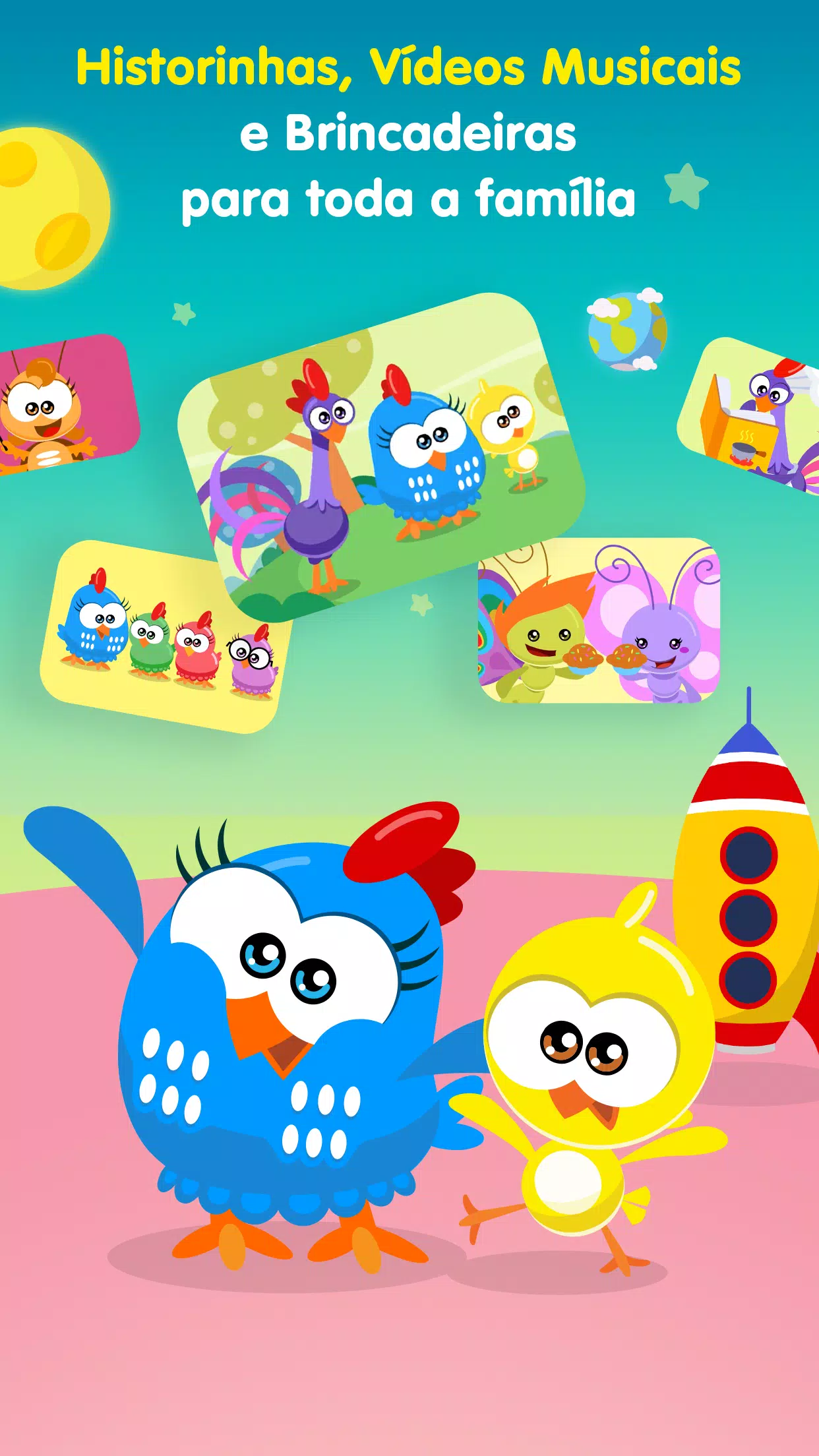 Vídeos Infantis Canções e Joguinhos para Crianças APK for Android Download