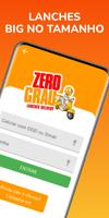 Zero Grau Lanches Delivery Affiche