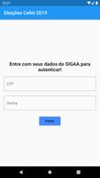 Eleições CEFET 2019 โปสเตอร์