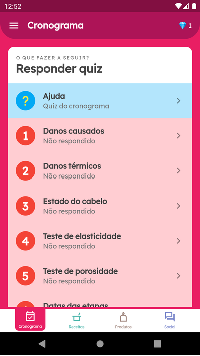 Meu Diário Capilar screenshot 4