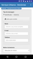 Serviços Urbanos - Denúncias capture d'écran 1