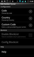 Masquer numéro Try-Out capture d'écran 1