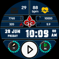 RW2 Digital Watch Face