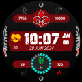 RW3 Digital Watch Face