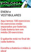 BIOLOGIA 100 EXERCÍCIOS capture d'écran 1