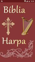 Bible & harpe avec vidéo et MP3 Affiche