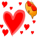 Emoji любовь плюс