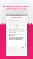 Full Videos Downloader screenshot 1